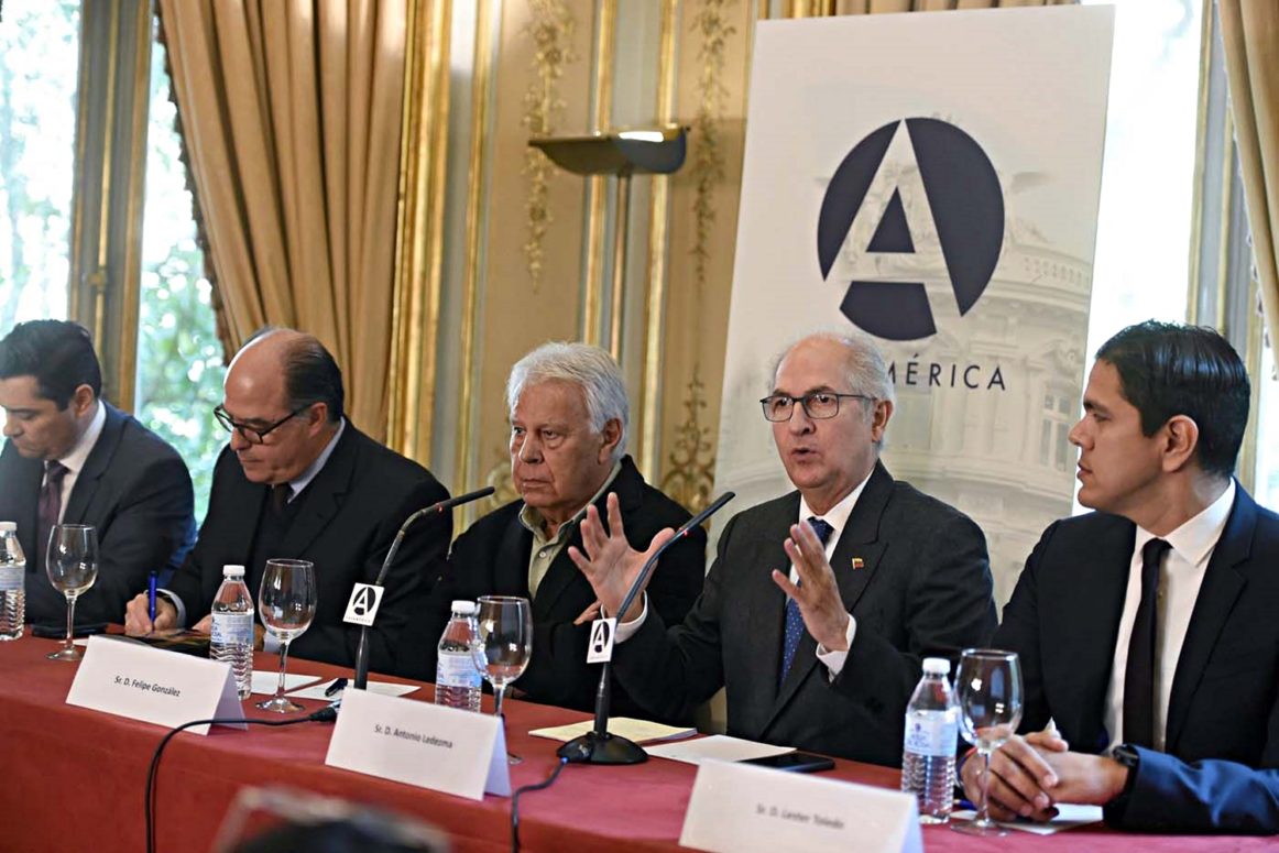 Felipe González pide a la comunidad internacional que no avale las elecciones venezolanas presidenciales del 20 de mayo