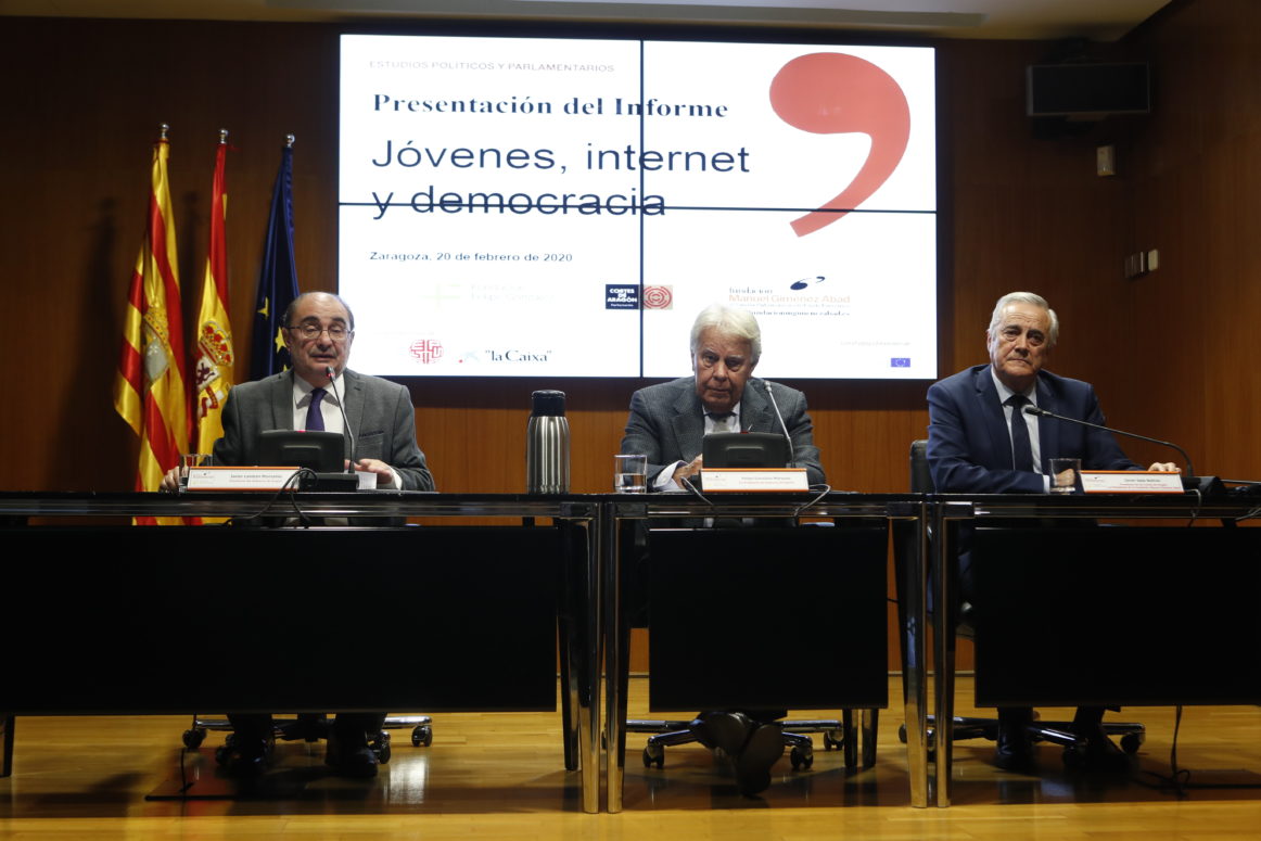 ‘Jóvenes, internet y democracia’ en Zaragoza